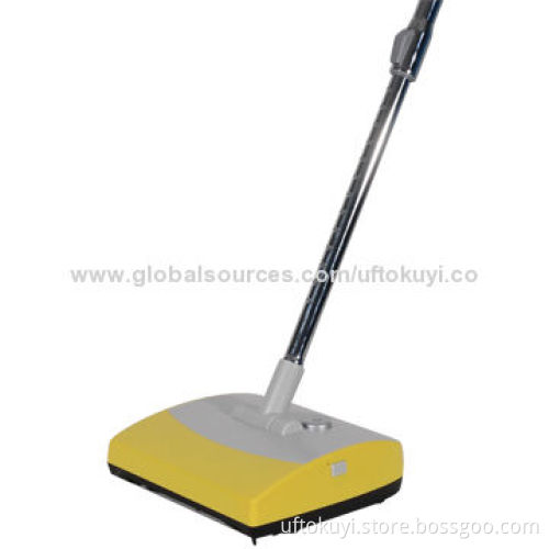 Cordless Vacuum Cleaner with Two Wheel Brushes, Clean on Corners